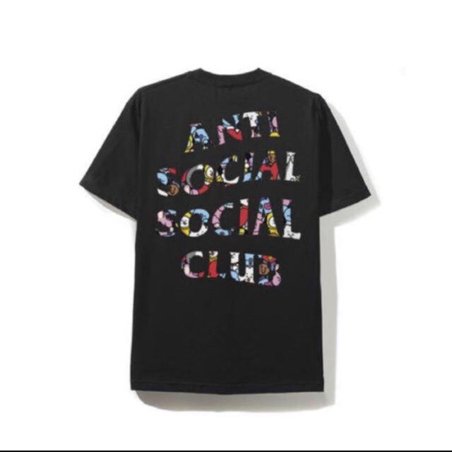 防弾少年団(BTS)(ボウダンショウネンダン)のAnti social social club bt21 Tシャツ Lサイズ メンズのトップス(Tシャツ/カットソー(半袖/袖なし))の商品写真