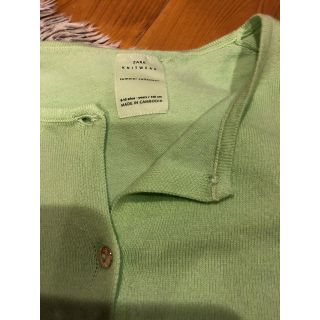 ザラキッズ(ZARA KIDS)のZARA kidsガール コットンカーディガン(カーディガン)