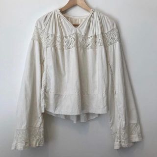 ロキエ(Lochie)の【専用】vintage 古着 レースブラウス(シャツ/ブラウス(長袖/七分))