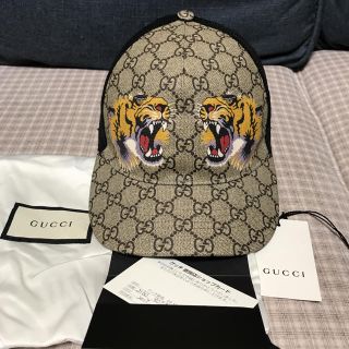 グッチ(Gucci)の17aw購入 GUCCI メッシュキャップ M GUCCI直営店購入(キャップ)