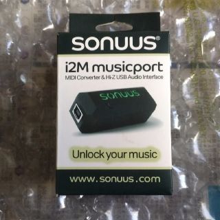 ☆年末値引☆ sonuus i2m music port ギターベース MIDI(その他)