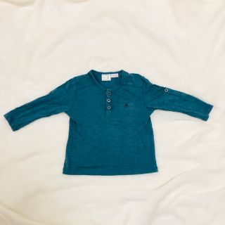 ザラキッズ(ZARA KIDS)の【使用品】ZARA BABY BOY ロンT 6m〜9m(Ｔシャツ)