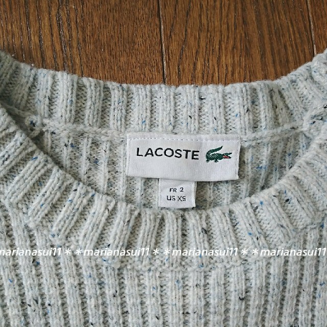 LACOSTE(ラコステ)のK@nov様専用＊LACOSTE ラコステ メンズワッフルステッチセーターニット メンズのトップス(ニット/セーター)の商品写真