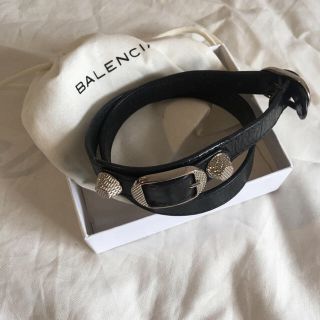 バレンシアガ(Balenciaga)のBALENCIAGA レザースタッズブレス(ブレスレット/バングル)