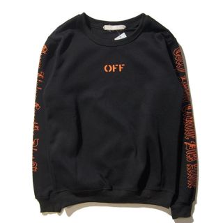 Off white × Vlone コラボ スウェット トレーナー XLサイズ(スウェット)