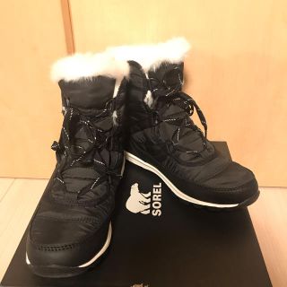 ソレル(SOREL)のソレル SOREL スノーブーツ WHITNEY SHORT LACE 7.5(ブーツ)