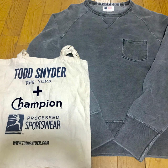 champion × TOOD SNYDER スウェット