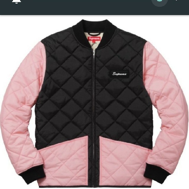 supreme Color Blocked Quilted Jacket