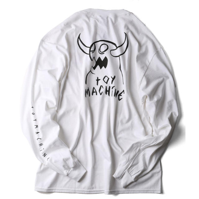 Toy Machine(トイマシーン)のWEB限定 TOY MACHINEトイマシーン Marked 袖プリント ロンT メンズのトップス(Tシャツ/カットソー(七分/長袖))の商品写真