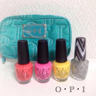 オーピーアイ(OPI)の新品OPI♡トロピカルネイル4本セット(その他)