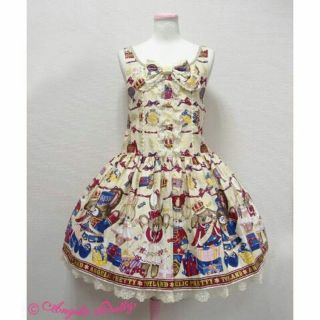 アンジェリックプリティー(Angelic Pretty)の激安merry bunny サロペットアイボリーセット(サロペット/オーバーオール)