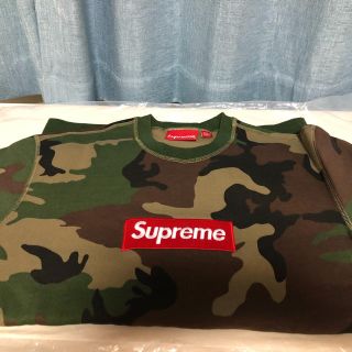 シュプリーム(Supreme)のsupreme  boxlogo crewneck camo クルーネック カモ(スウェット)