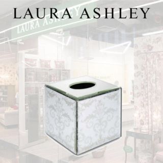 ローラアシュレイ(LAURA ASHLEY)のローラアシュレイ／ジョゼッテ  ミラーティッシュボックス(ティッシュボックス)