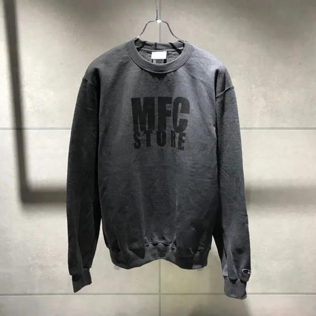 mfc store クルーネックチャコール グレー 裏起毛 XLサイズ