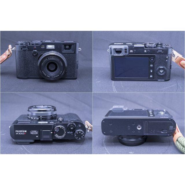 富士フイルム - 富士フイルム　X100F　ブラック　良品クラス