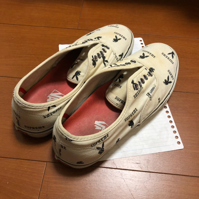 Supreme(シュプリーム)のSupreme PLAYBOY vans コラボ メンズの靴/シューズ(スニーカー)の商品写真