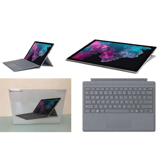 全品送料0円 Microsoft - Surface Pro 6 タイプカバー同梱  256GB/8GB シルバー タブレット