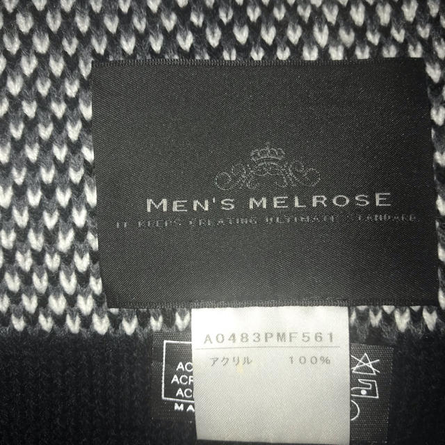 MEN'S MELROSE マフラー