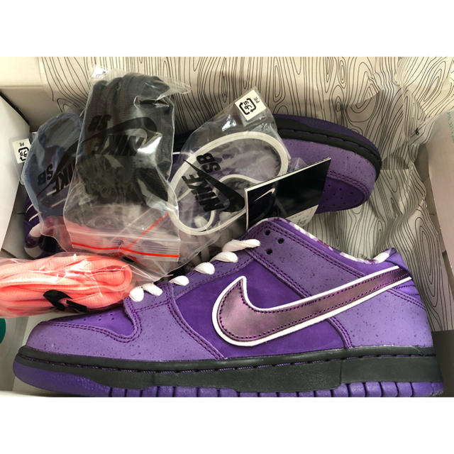 NIKE(ナイキ)のNIKE SB DUNK LOW PRO OG purple lobster メンズの靴/シューズ(スニーカー)の商品写真