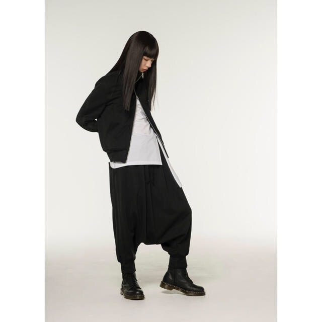 Yohji Yamamoto(ヨウジヤマモト)のGroundY 裾リブラインサルエルパンツ メンズのパンツ(サルエルパンツ)の商品写真