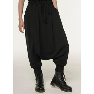 Yohji Yamamoto - GroundY 裾リブラインサルエルパンツの通販 by