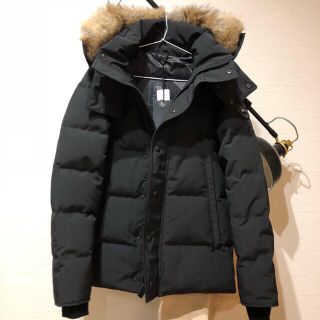 カナダグース(CANADA GOOSE)の新品 カナダグース ウィンダムパーカ ブラックラベル ブラックXS(ダウンジャケット)