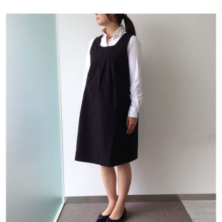 ベルメゾン(ベルメゾン)のマタニティ 制服 9号 美品  事務服 ワンピース(マタニティワンピース)