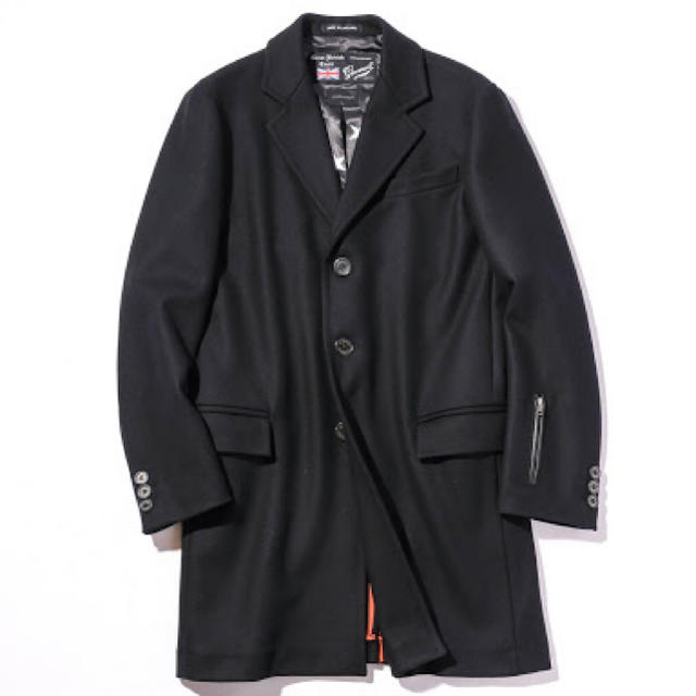 SOPHNET.(ソフネット)のSOPHNET GLOVERALL CHESTER FIELD COAT メンズのジャケット/アウター(チェスターコート)の商品写真