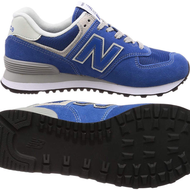 New Balance(ニューバランス)のnew balance ニューバランス スニーカー ML574 ブルー28cm メンズの靴/シューズ(スニーカー)の商品写真