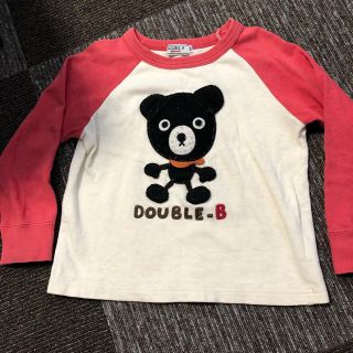 ダブルビー(DOUBLE.B)のダブルビー  カットソー 100(Tシャツ/カットソー)