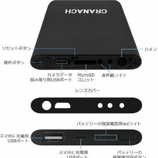 モバイルバッテリー型 カメラ(その他)