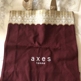 アクシーズファム(axes femme)のaxes ノベルティトートバッグ(ノベルティグッズ)