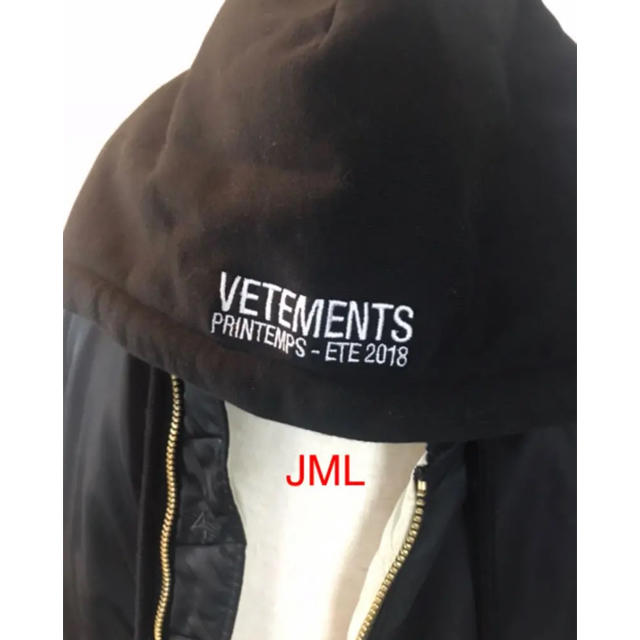 VETEMENTS oversized bomber メンズのジャケット/アウター(フライトジャケット)の商品写真