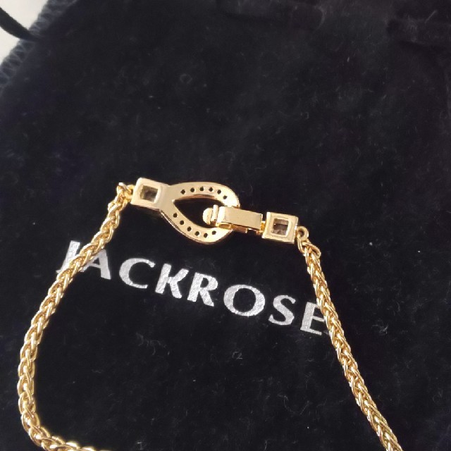 JACKROSE(ジャックローズ)のジャックローズ24Kホースシューブレスレット メンズのアクセサリー(ブレスレット)の商品写真