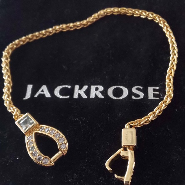 JACKROSE(ジャックローズ)のジャックローズ24Kホースシューブレスレット メンズのアクセサリー(ブレスレット)の商品写真
