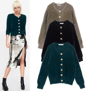 ザラ(ZARA)のZARA カーディガン ベージュ(カーディガン)