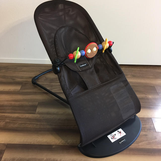 BABYBJORN♢メッシュバウンサー トイ付き