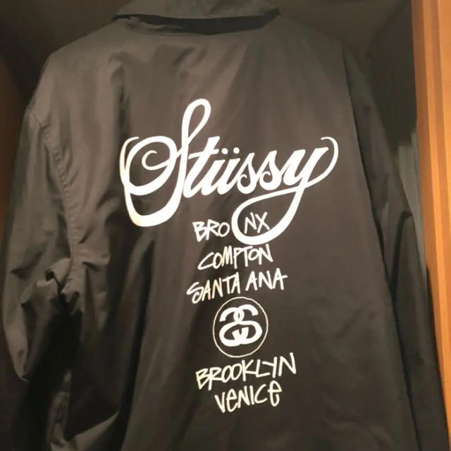 STUSSY(ステューシー)の☆激レア！ステューシー×チャンピオン コラボ ワールドツアー コーチジャケット☆ メンズのジャケット/アウター(ナイロンジャケット)の商品写真