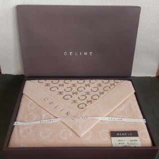 セリーヌ(celine)のRin様専用◆セリーヌ未使用ヴィンテージCマカダム柄コットン100%タオルケット(タオルケット)