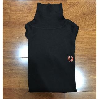 フレッドペリー(FRED PERRY)の【超美品】フレッドペリー タートルネック ウール イタリア製 38(ニット/セーター)