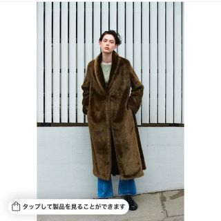 エンフォルド(ENFOLD)の売り切り！2018AW styling/ ロングエコファーコート(毛皮/ファーコート)