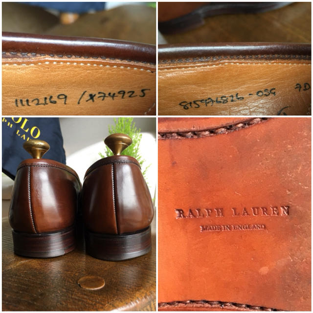 Alden(オールデン)のs quat様専用☆クロケット&ジョーンズ 製 RALPH LAUREN 7D メンズの靴/シューズ(ドレス/ビジネス)の商品写真