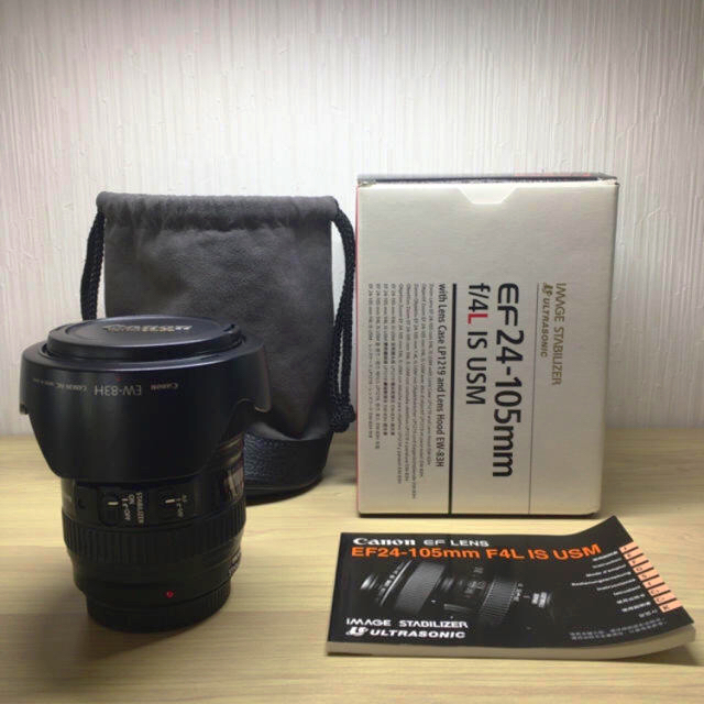 Canon(キヤノン)のcanon 標準ズームレンズ  EF 24-105mm f4 L IS USM  スマホ/家電/カメラのカメラ(レンズ(ズーム))の商品写真