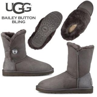 アグ(UGG)のUGGブーツ Bailey Button Bling (ブーツ)