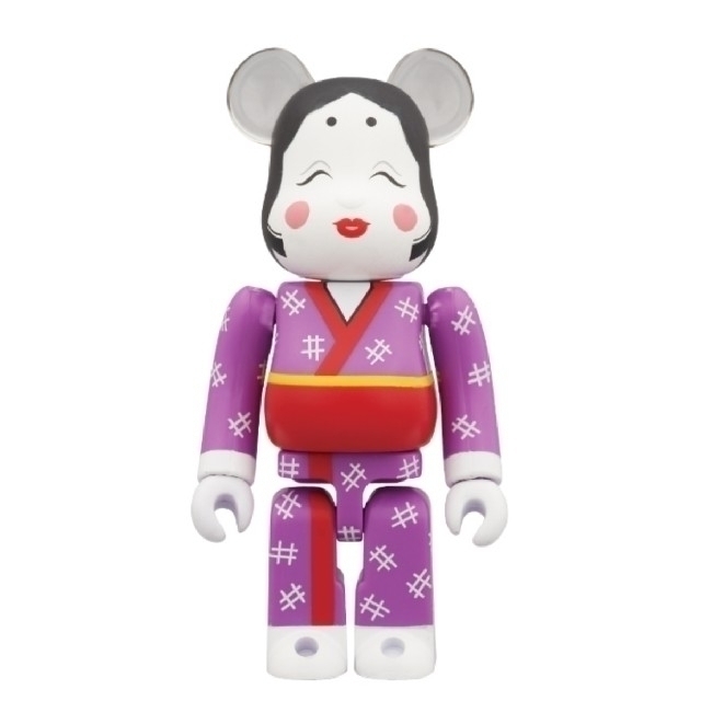 MEDICOM TOY(メディコムトイ)のベアブリック BE@RBRICK おかめ 100% ソラマチ  エンタメ/ホビーのおもちゃ/ぬいぐるみ(キャラクターグッズ)の商品写真