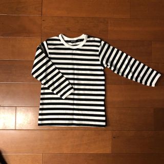 マリメッコ(marimekko)のマリメッコ ボーダーTシャツ 86 1.5y(Tシャツ/カットソー)