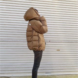 ザノースフェイス(THE NORTH FACE)のTHE NORTH FACE ビレイヤーパーカー TE チークブラウン M(ダウンジャケット)