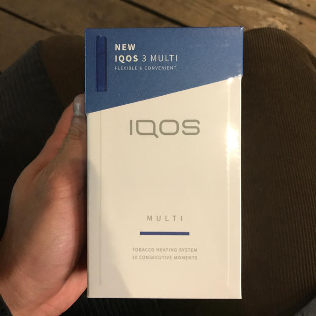 IQOS3 multi 新品未開封 ブルー 解除済み