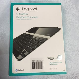 Logicool Ultrathin  keyboard 付き cover 新品(PC周辺機器)