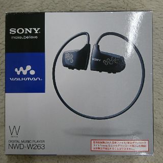 sony music player NWD-W263 (ポータブルプレーヤー)